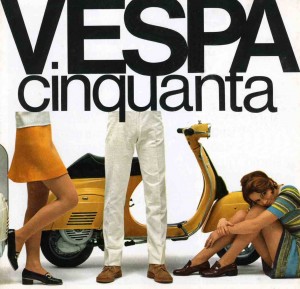 streifenkleid vespa 50 special